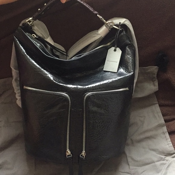All Saints Fetch Shine Backpack black - Picture 2 of 8